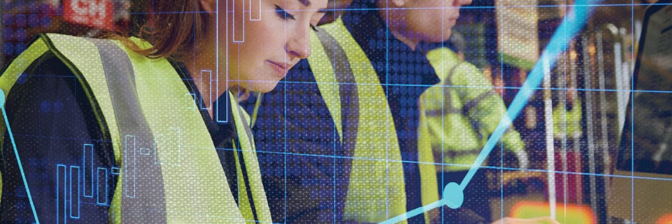 warehouse workers use transportation technology